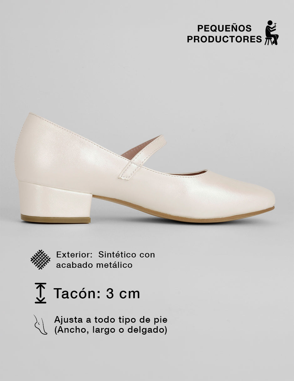 Zapatillas Glam en Sintético – Latte