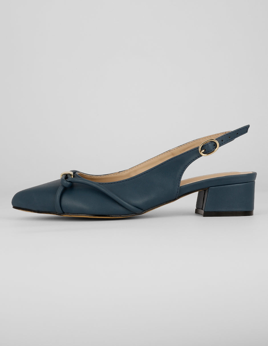 Zapatillas Exterior Piel vegana Color Azul Para Mujer De RBCOLLECTION