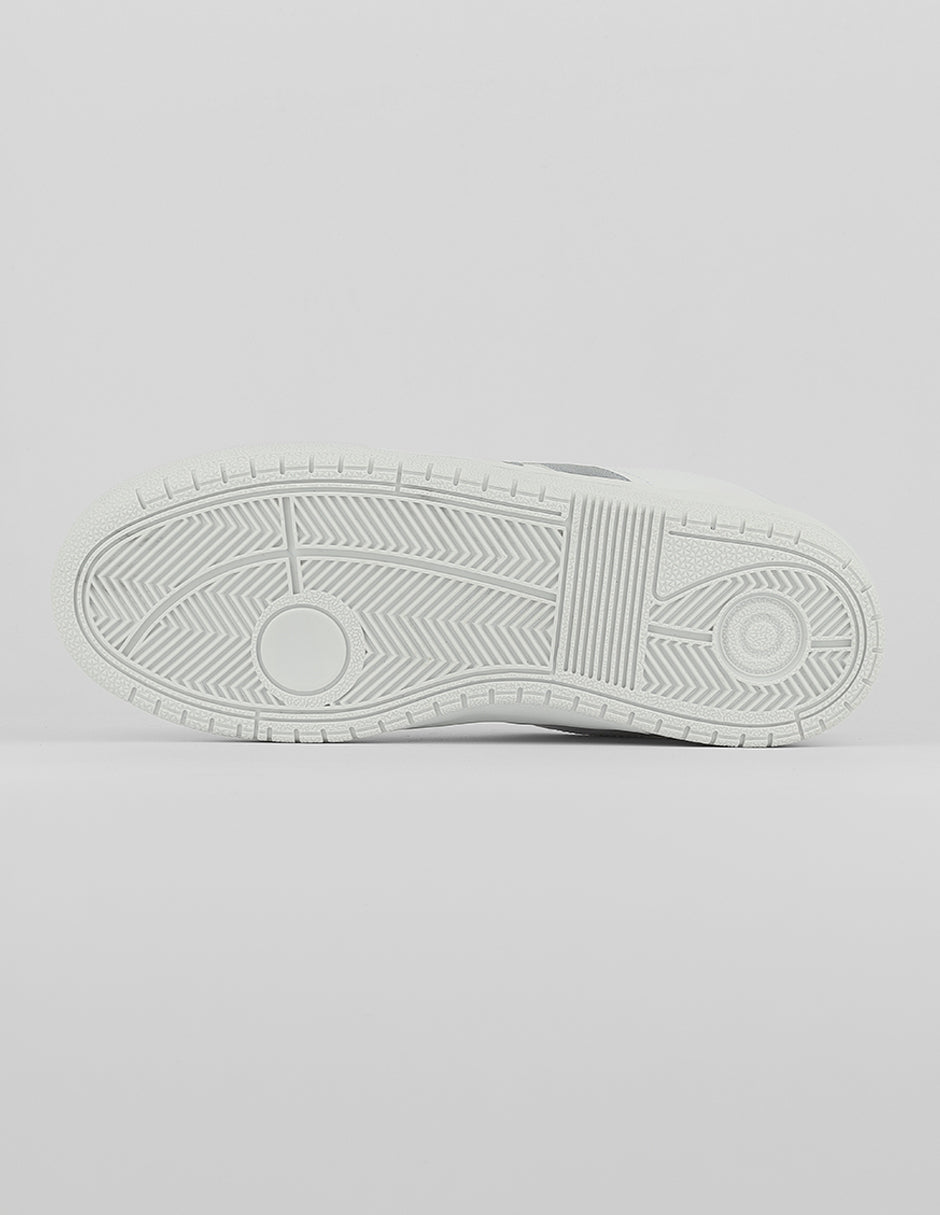 Tenis con cordones  Urban en Piel vegana – Blanco
