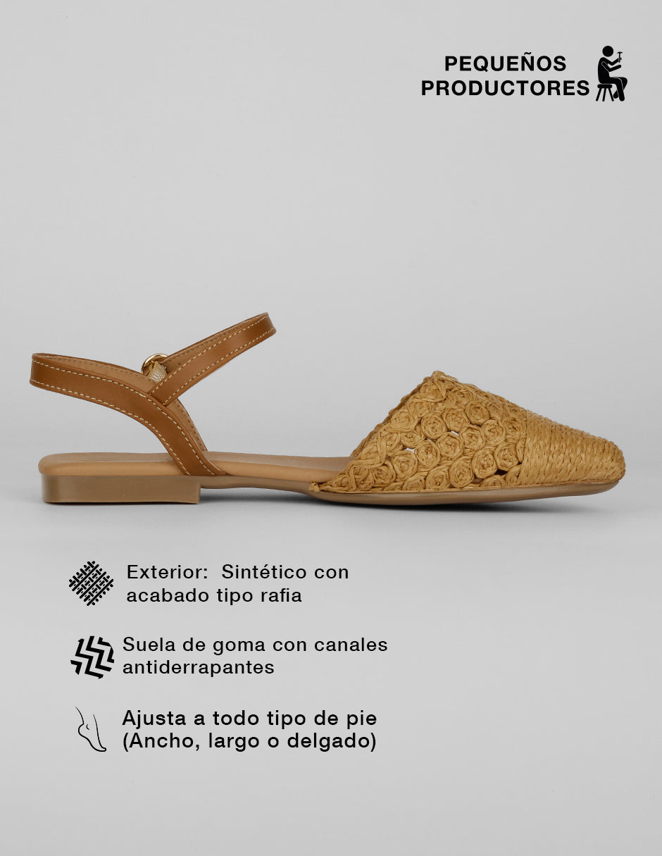 Sandalias de piso Onne en Sintético – Café