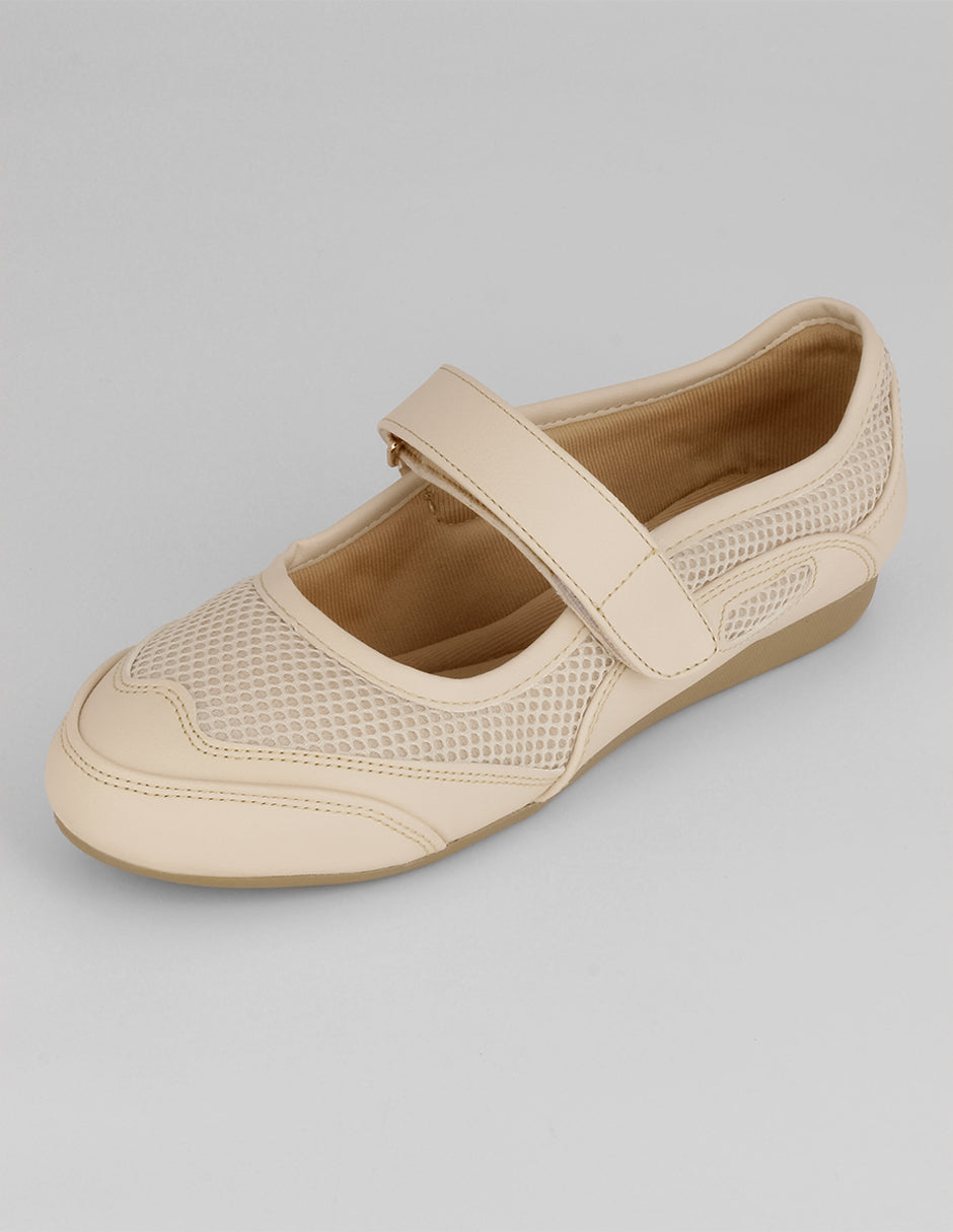 mary jane Naia en Textil – Beige
