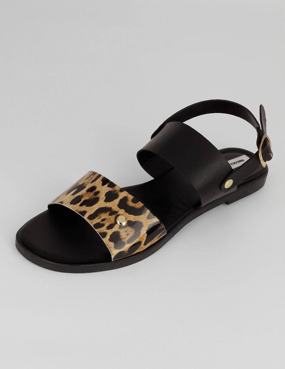 Sandalias de piso Brit en Sintético – Negro