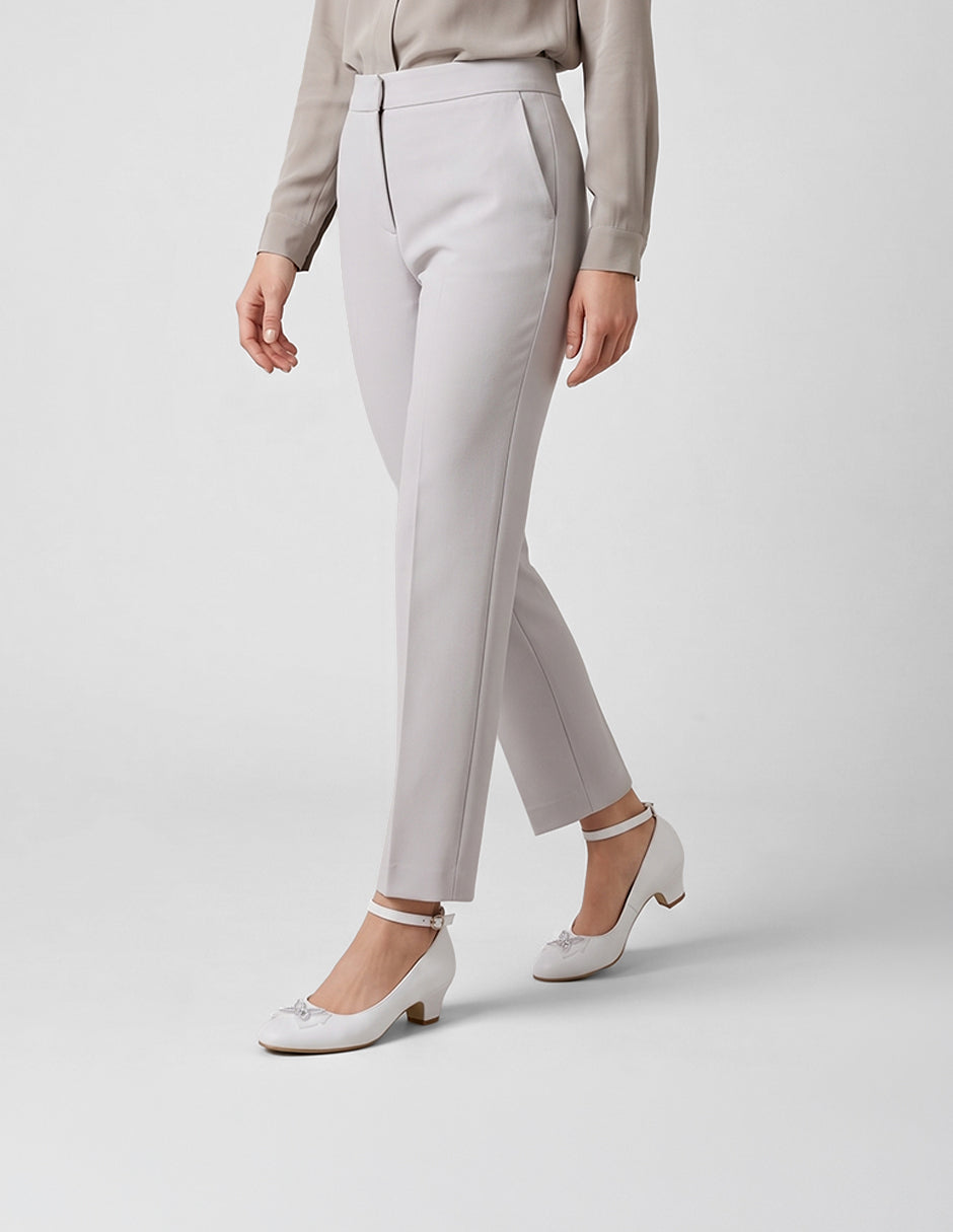Zapatillas Glam en Piel vegana – Blanco