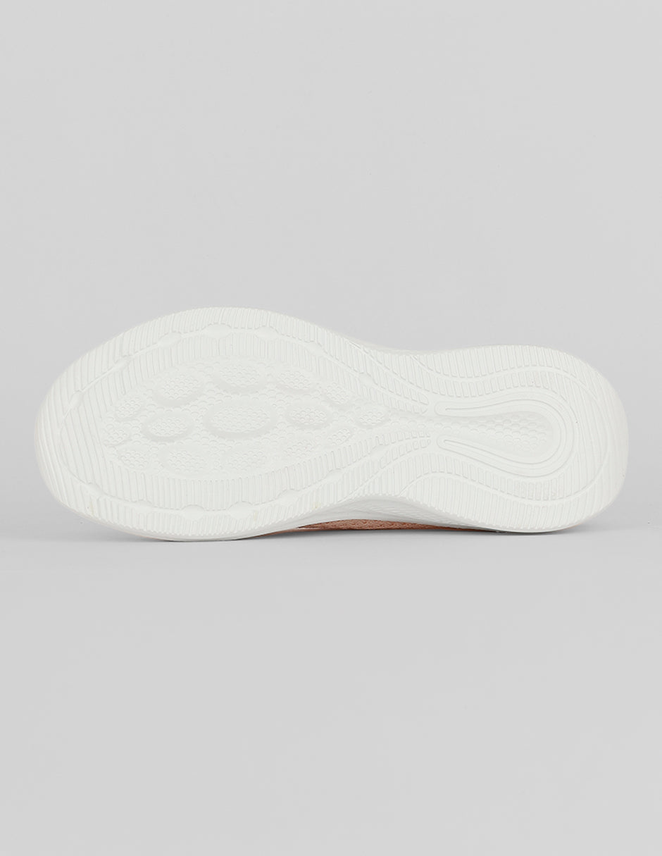 Zapatos de confort  Comfy en Textil – Rosa