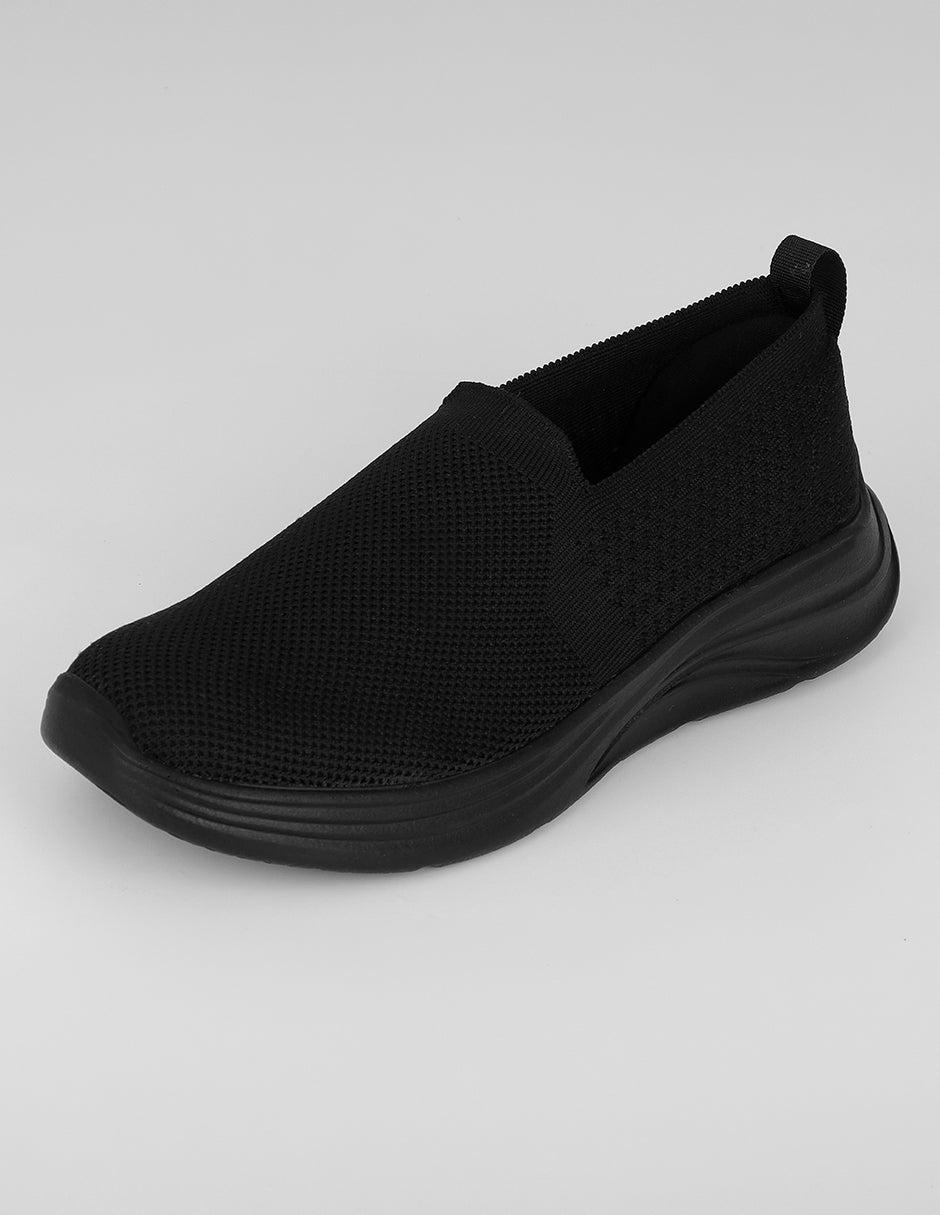 Zapatos de confort Comfy en Textil – Negro