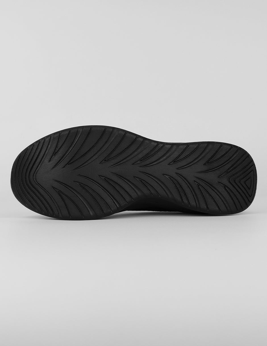 Zapatos de confort Comfy en Textil – Negro