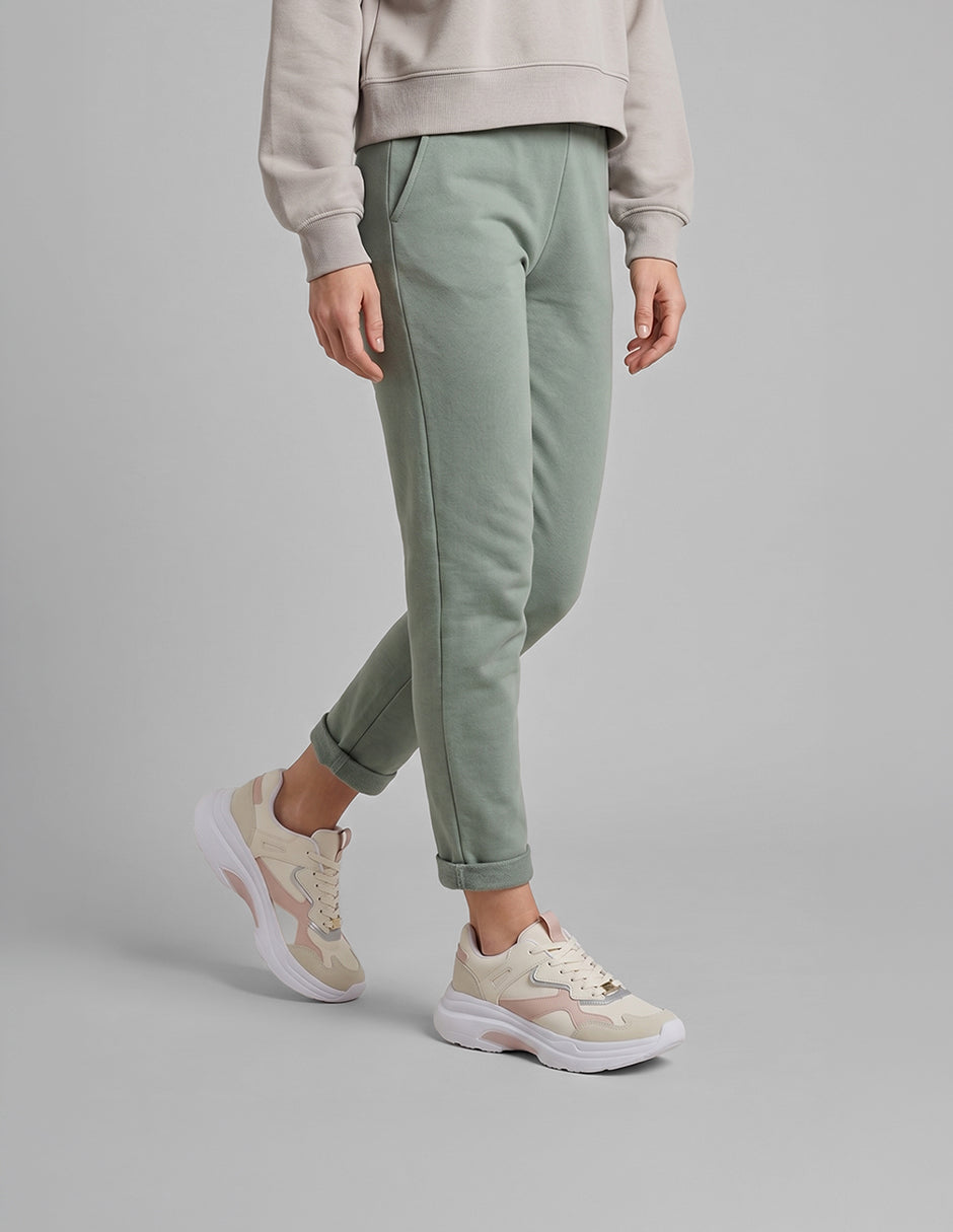 Tenis tipo deportivo  Highline en Sintético – Latte