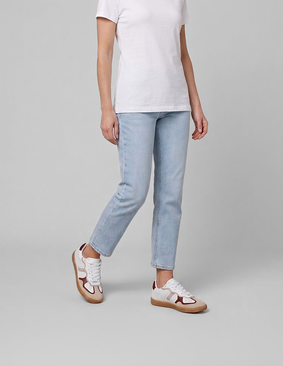 Tenis con cordones  Hand Made en Piel – Blanco