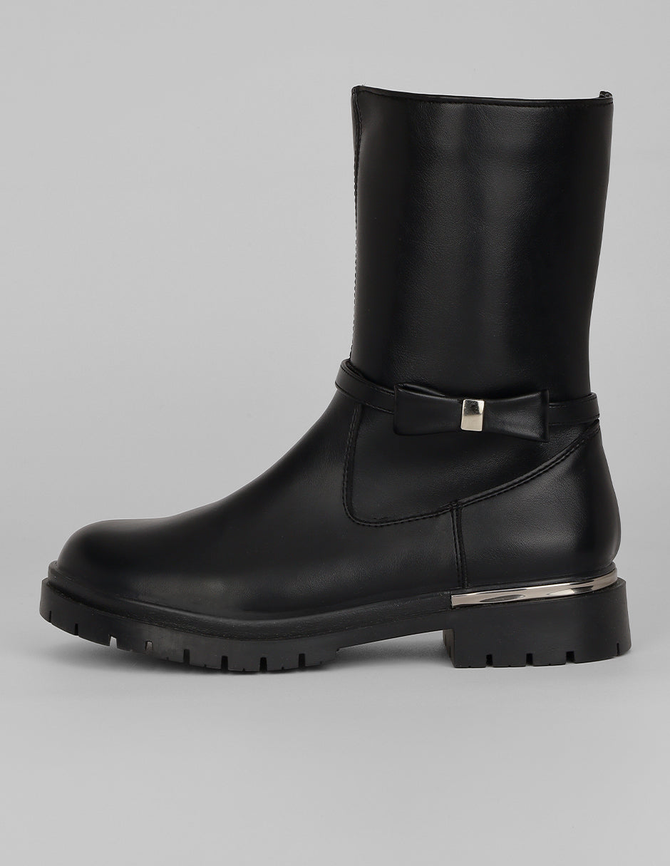 Botas casuales Exterior Piel vegana Color Negro Para Mujer De RBCOLLECTION