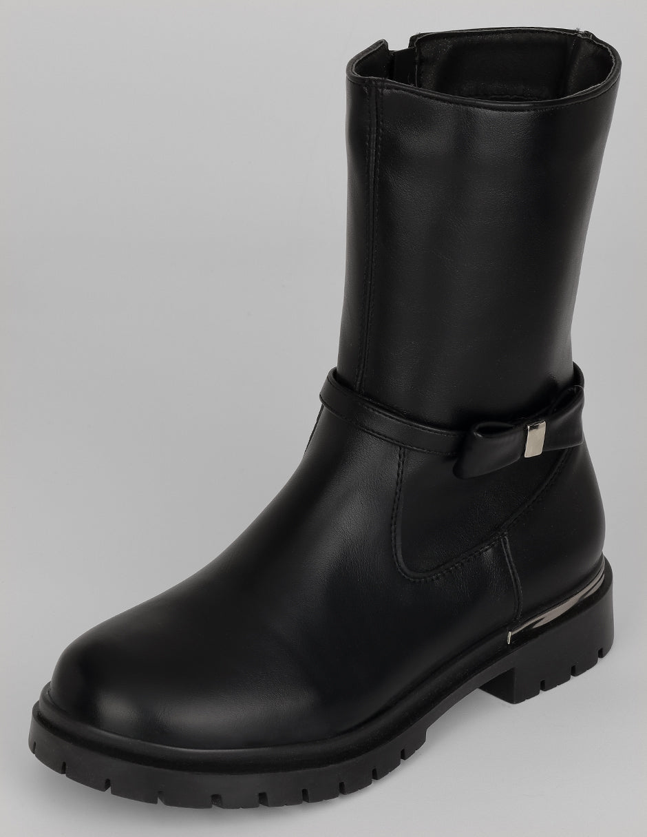 Botas casuales Walk en Piel vegana – Negro