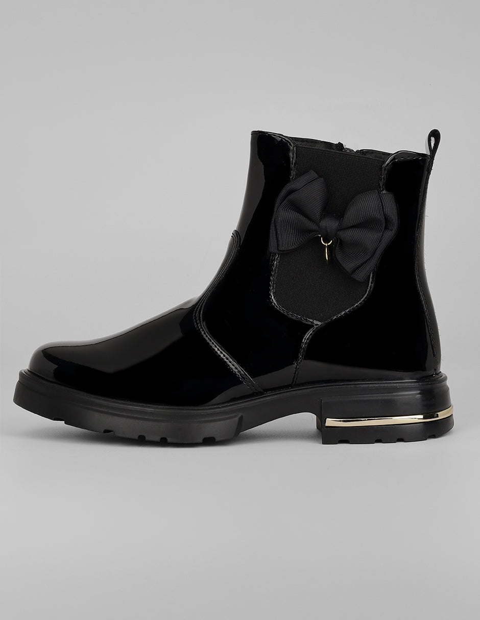 Botas casuales Exterior Charol Color Negro Para Mujer De RBCOLLECTION