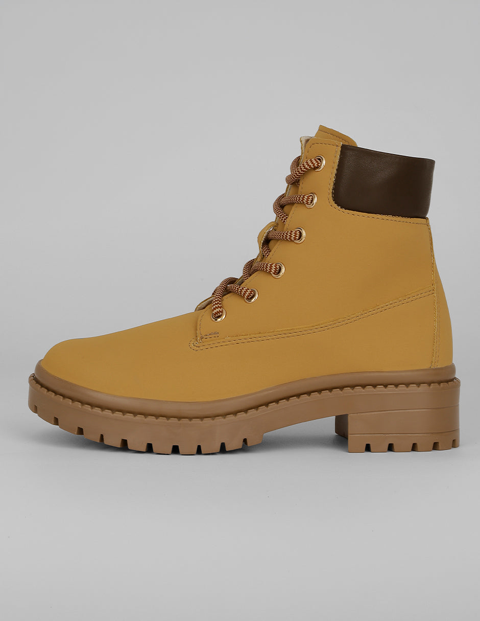 Botas casuales Exterior Sintético Color Amarillo Para Mujer De RBCOLLECTION