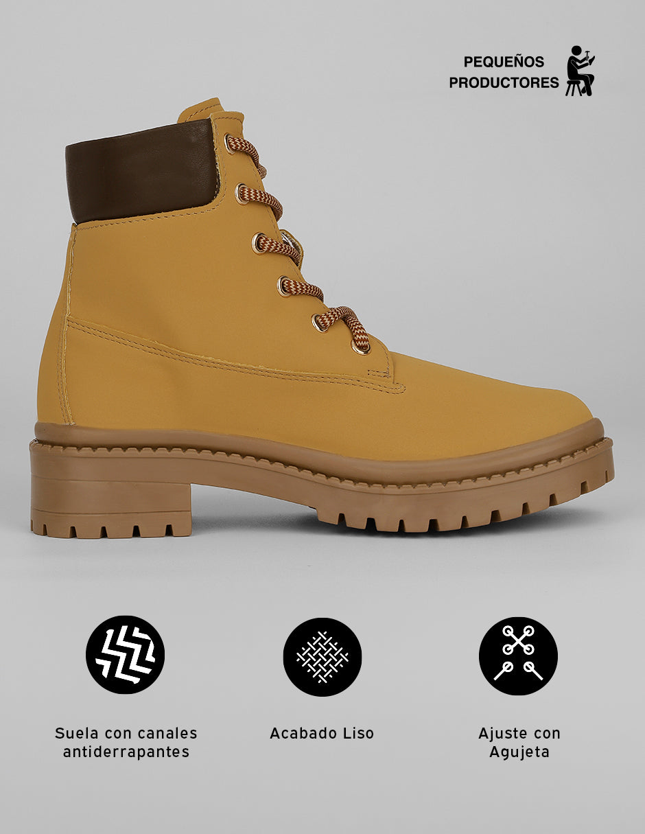 Botas casuales Doro en Sintético – Amarillo