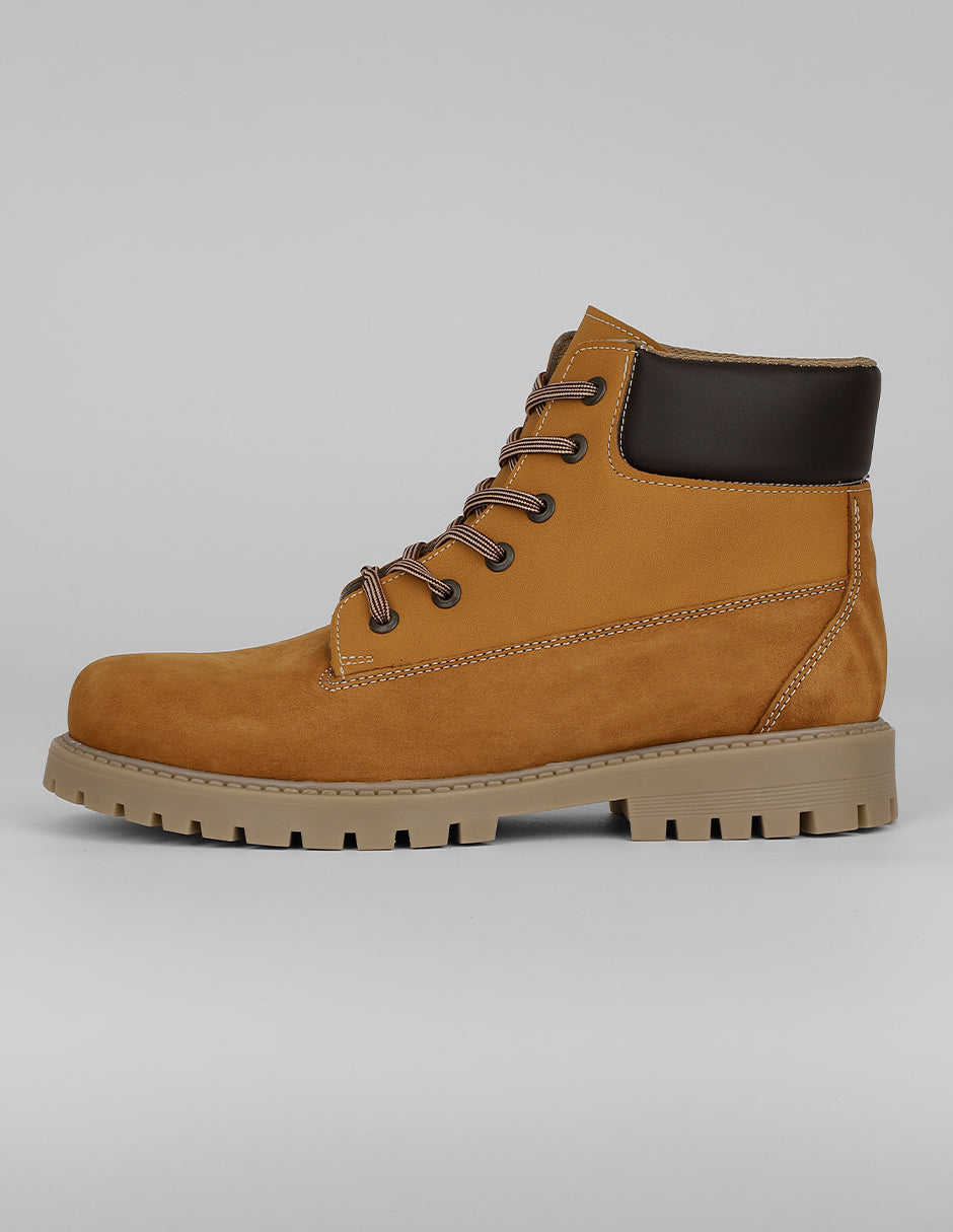 Botas casuales Exterior Piel Color Café Para Mujer De RBCOLLECTION