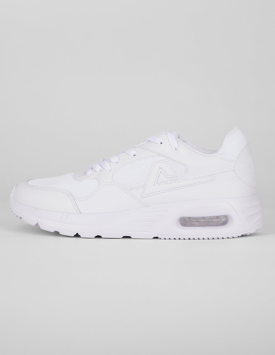 Tenis tipo deportivo Exterior Textil Color Blanco Para Hombre De RBCOLLECTION