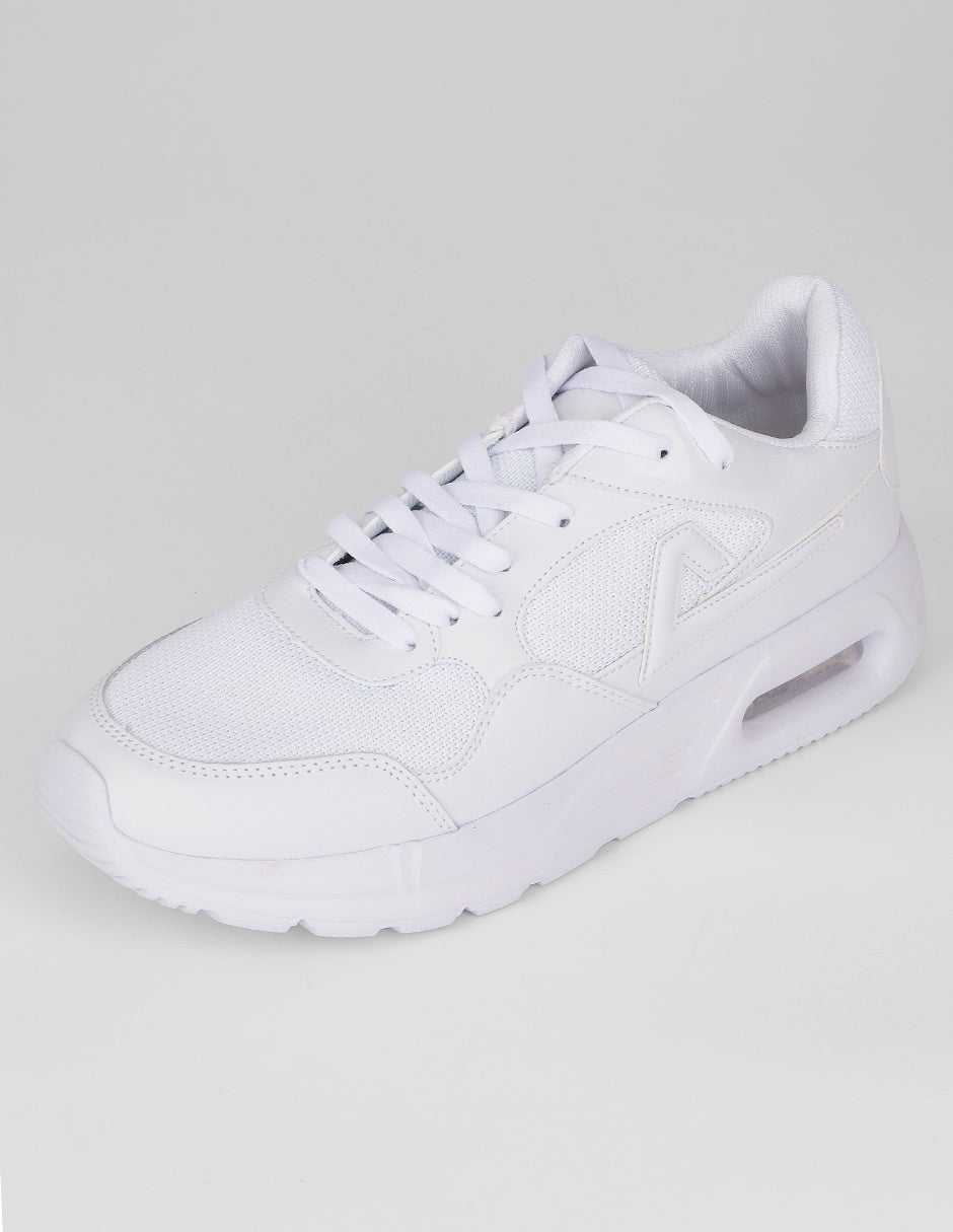 Tenis tipo deportivo Bear en Textil – Blanco
