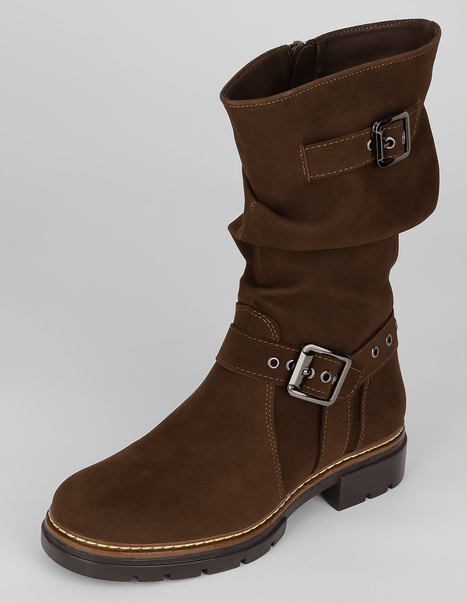 Botas casuales Walk en Textil – Café