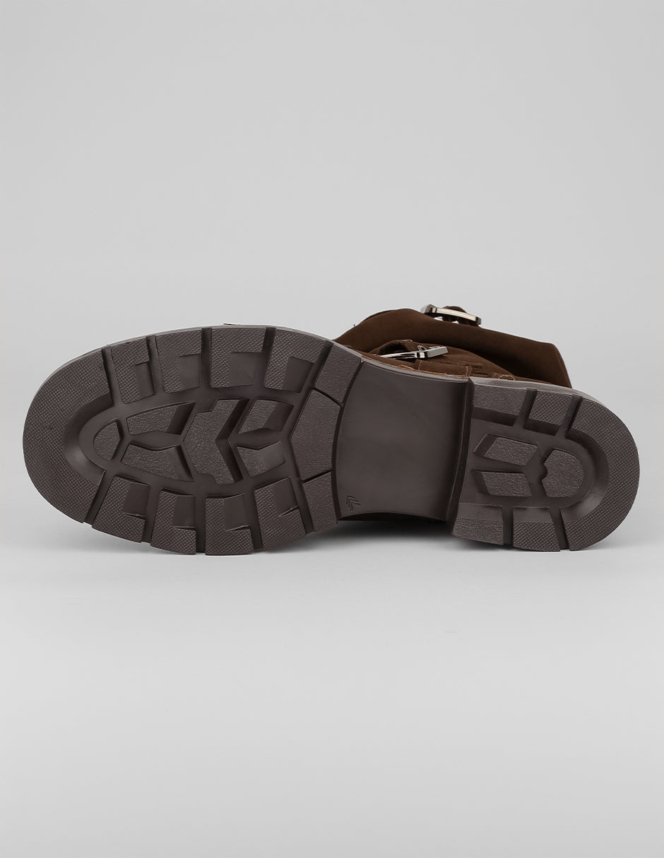 Botas casuales Walk en Textil – Café