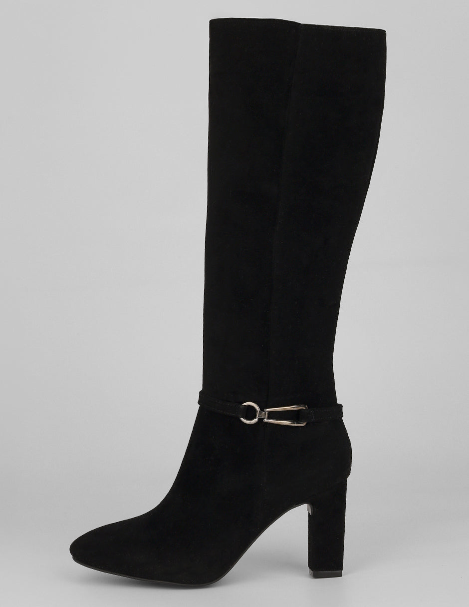 Botas altas Exterior Textil Color Negro Para Mujer De RBCOLLECTION