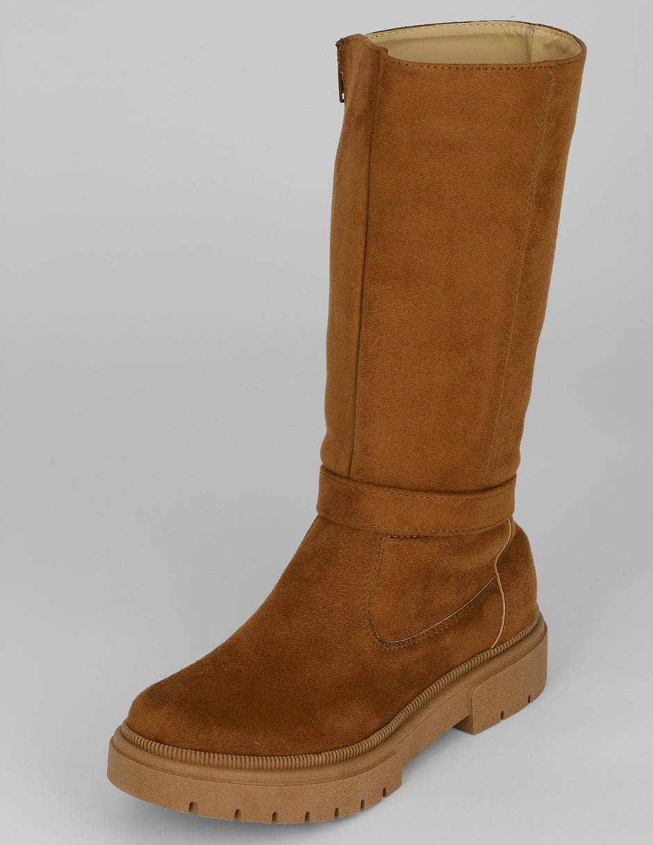 Botas altas Bite en Gamuza – Café