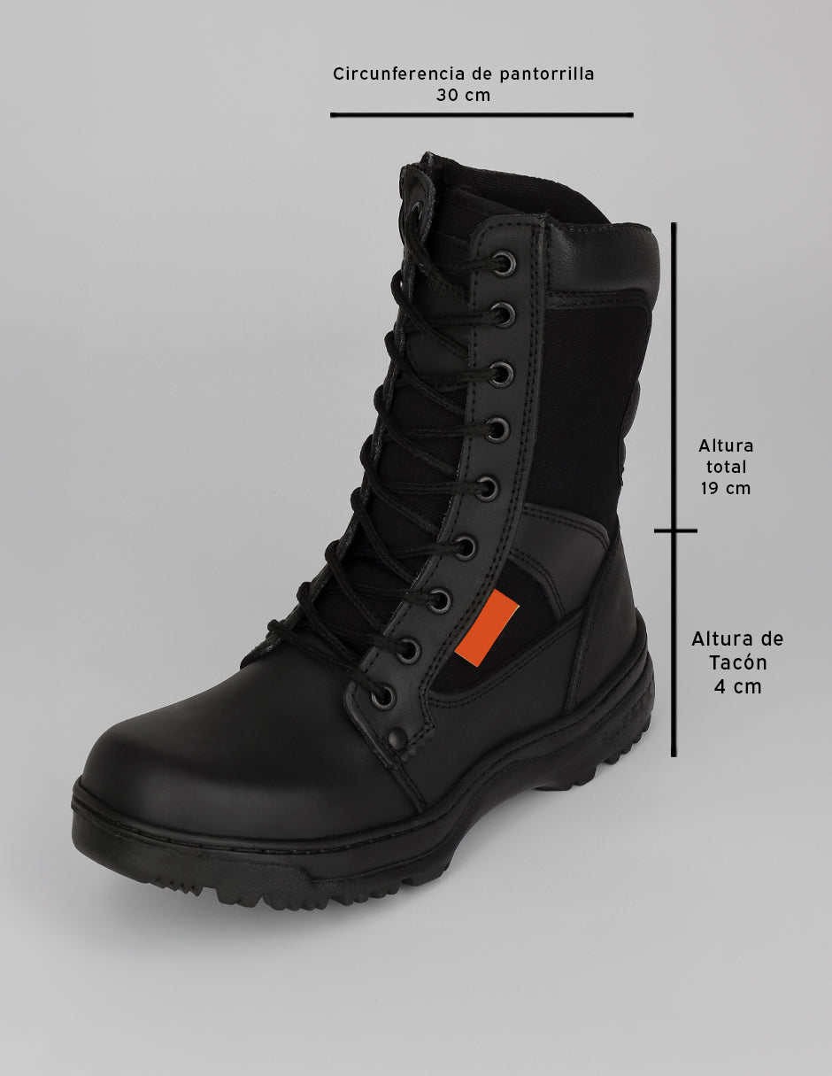 Botas industriales Work en Piel – Negro