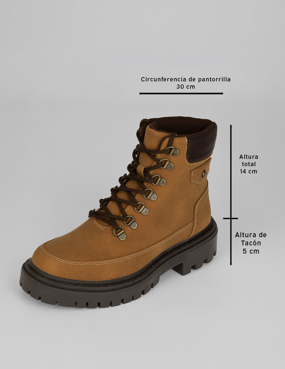 Botas casuales Bike en Sintético – Café