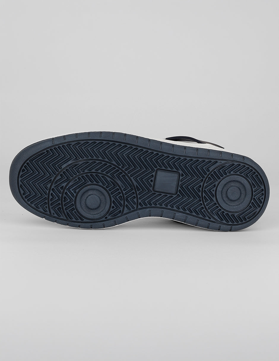 Tenis con cordones Agle en Piel vegana – Blanco