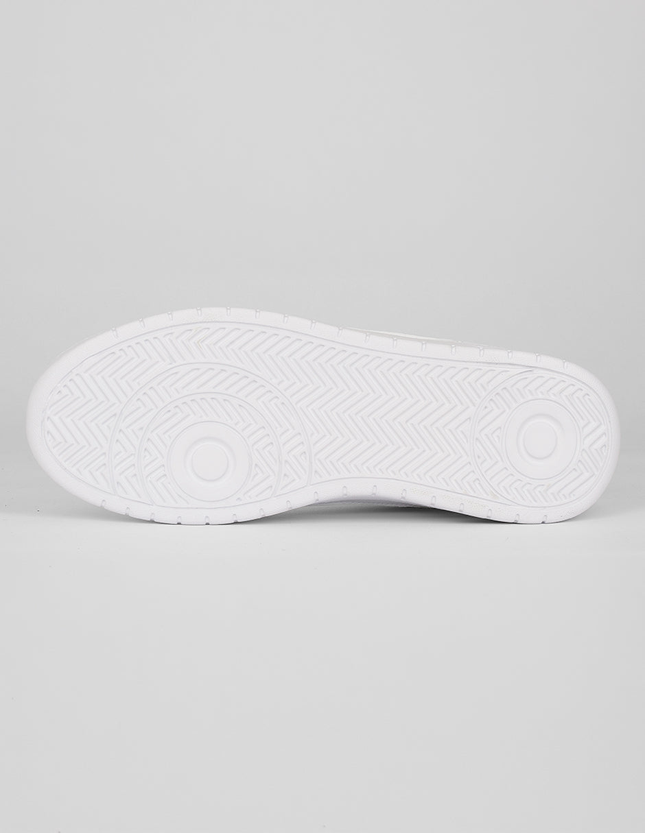 Tenis con cordones Agle en Piel vegana – Blanco