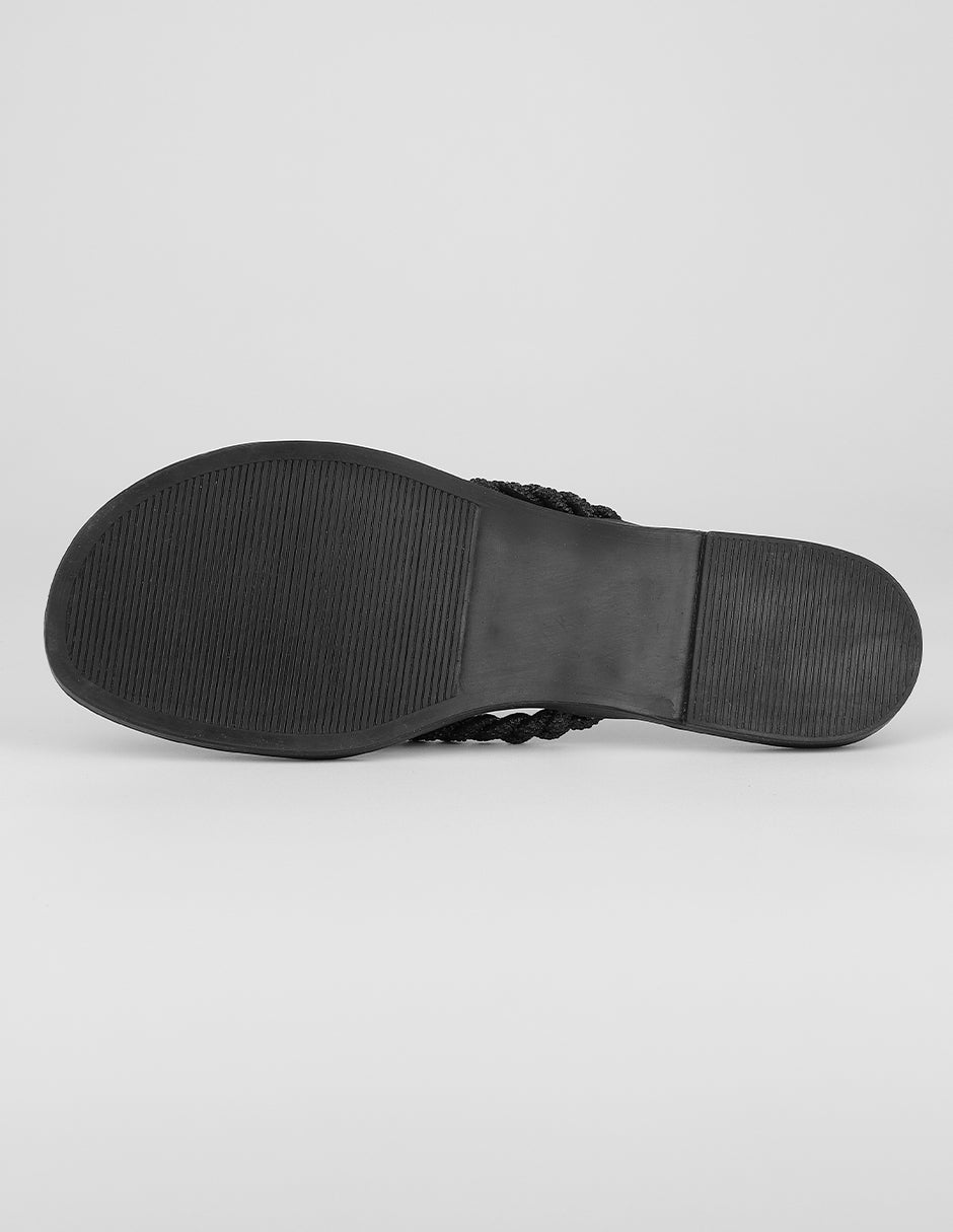 Sandalias de piso Soft en Sintético – Negro