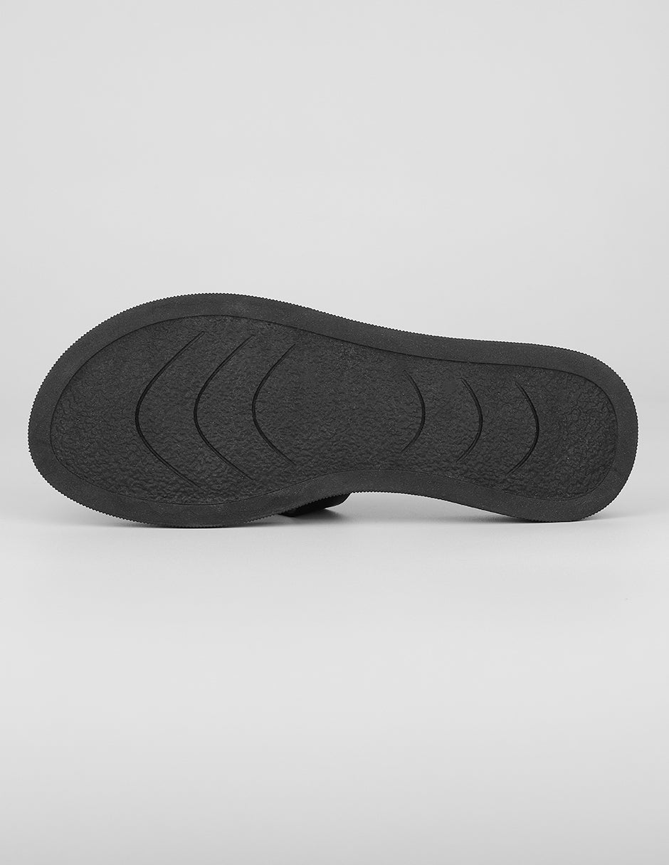 Sandalias con plataforma Hera en Piel vegana – Negro