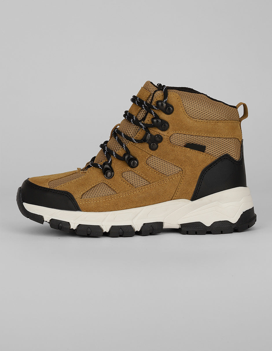Botas de senderismo Exterior Piel Color Café Para Hombre De RBMOVE