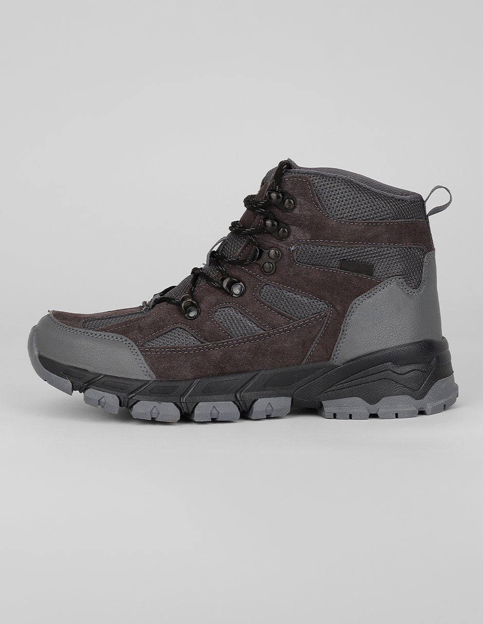 Botas de senderismo Exterior Piel Color Gris Para Hombre De RBMOVE
