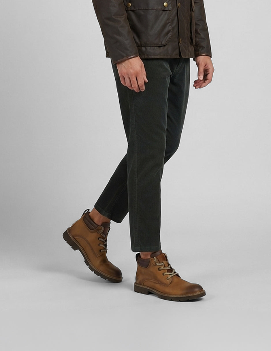 Botas casuales Bike en Piel vegana – Café
