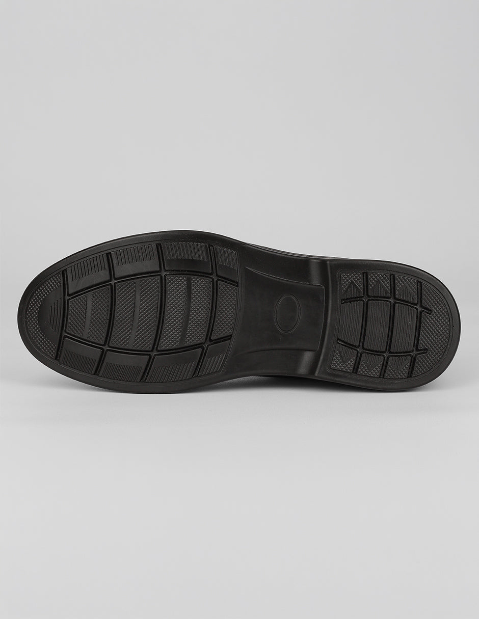 Botas casuales Hand made en Piel vegana – Negro