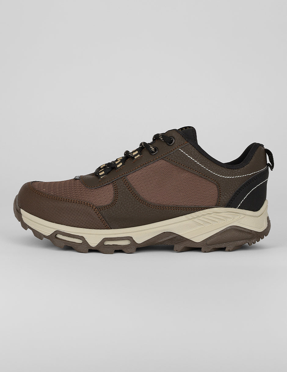 Calzado para senderismo Exterior Piel vegana Color Café Para Hombre De RBMOVE