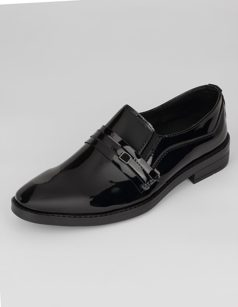 Zapatos de vestir Salermo en Charol – Negro