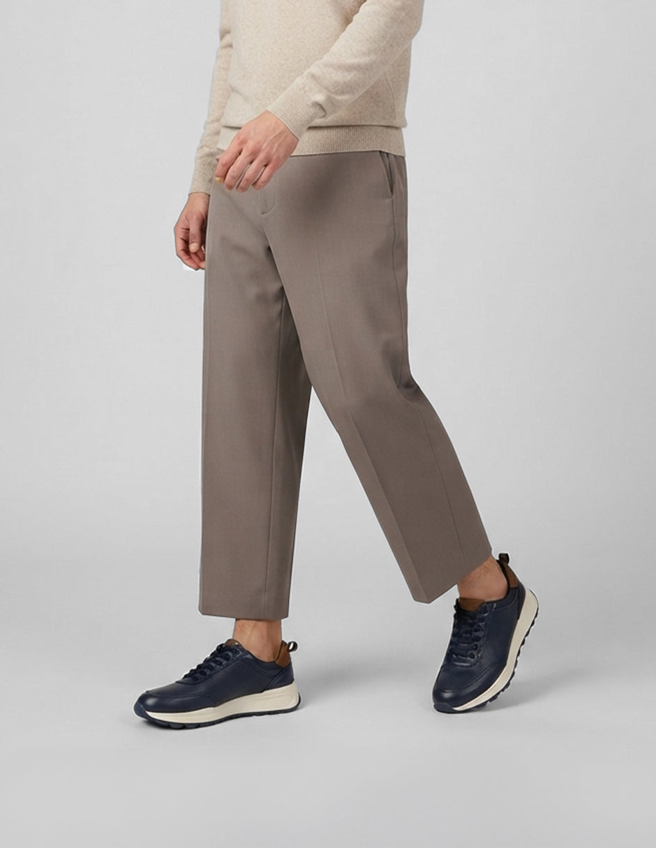 Tenis tipo deportivo Salermo en Piel vegana – Azul