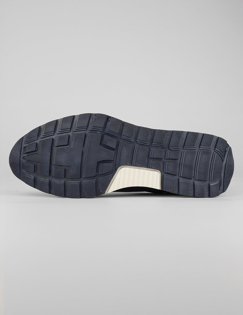 Tenis tipo deportivo Salermo en Piel vegana – Azul