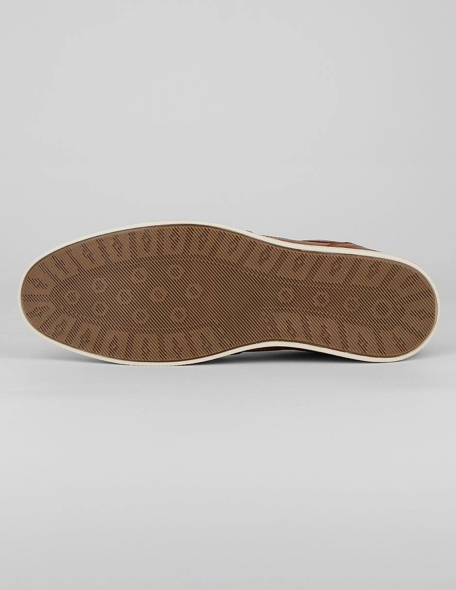 Zapato de confort Salermo en Piel vegana – Café