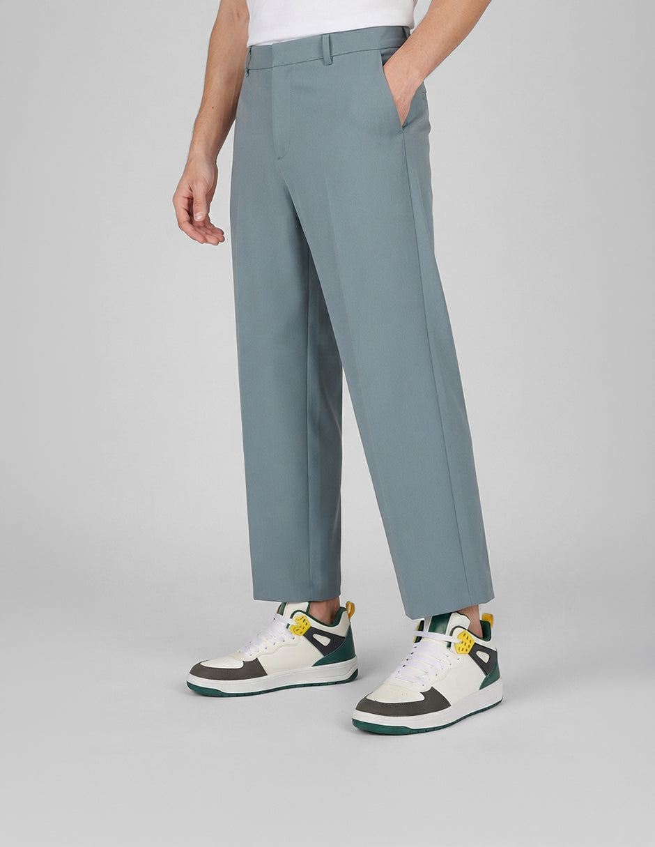 Tenis botín Agle en Piel vegana – Blanco