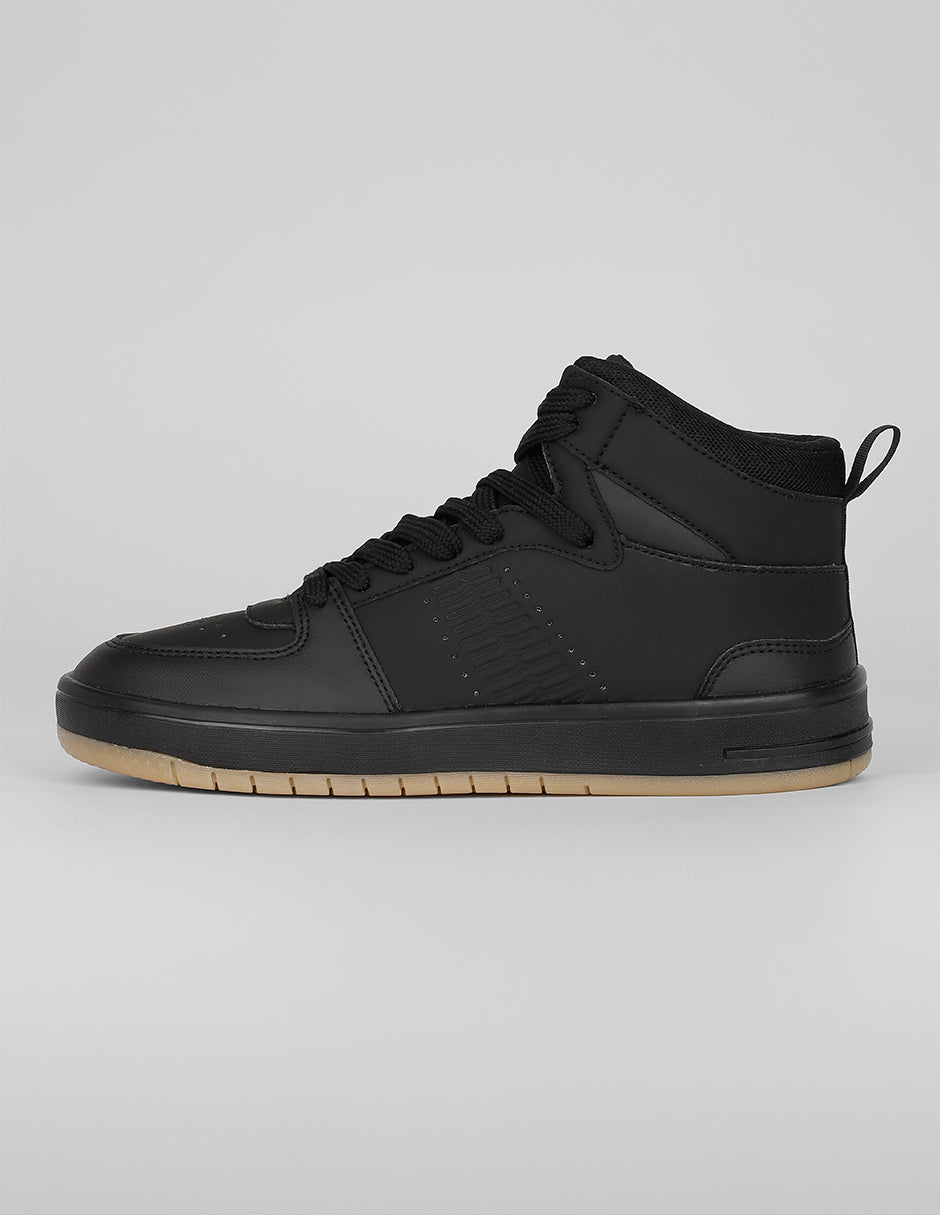 Tenis botín Exterior Sintético Color Negro Para Hombre De RBCOLLECTION