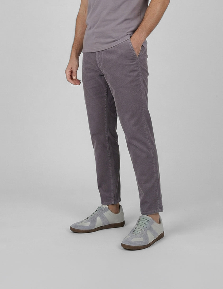 Tenis con cordones Sam en Piel – Gris