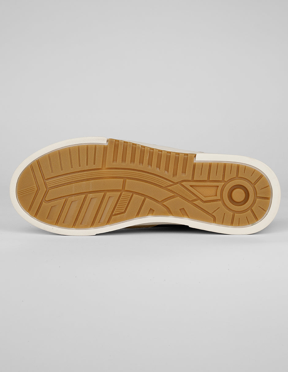 Tenis con cordones Urban en Textil – Café