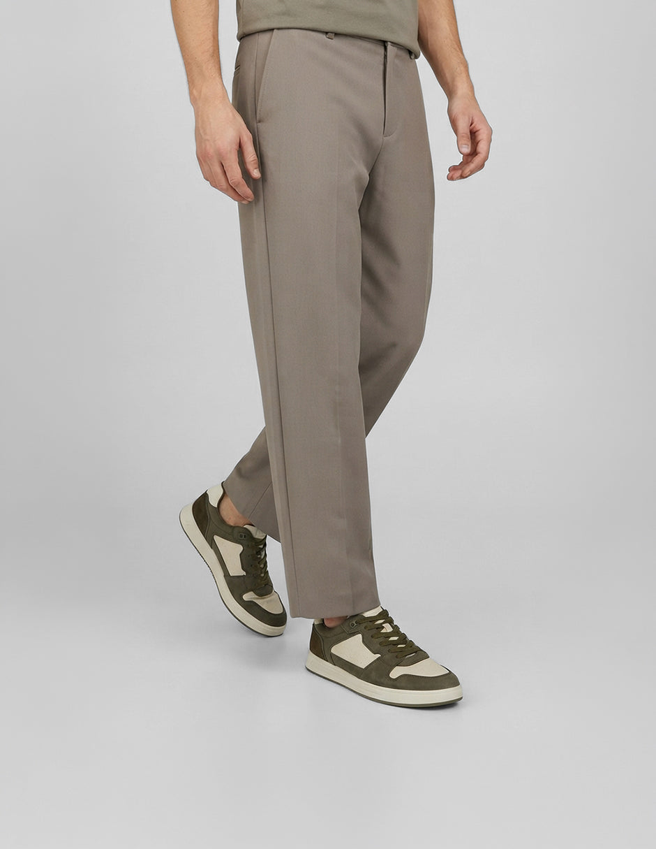 Tenis con cordones Urban en Piel vegana – Verde