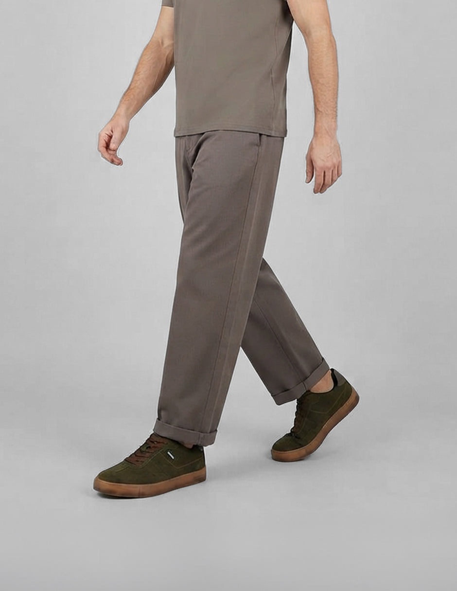 Tenis con cordones Urban en Textil – Verde
