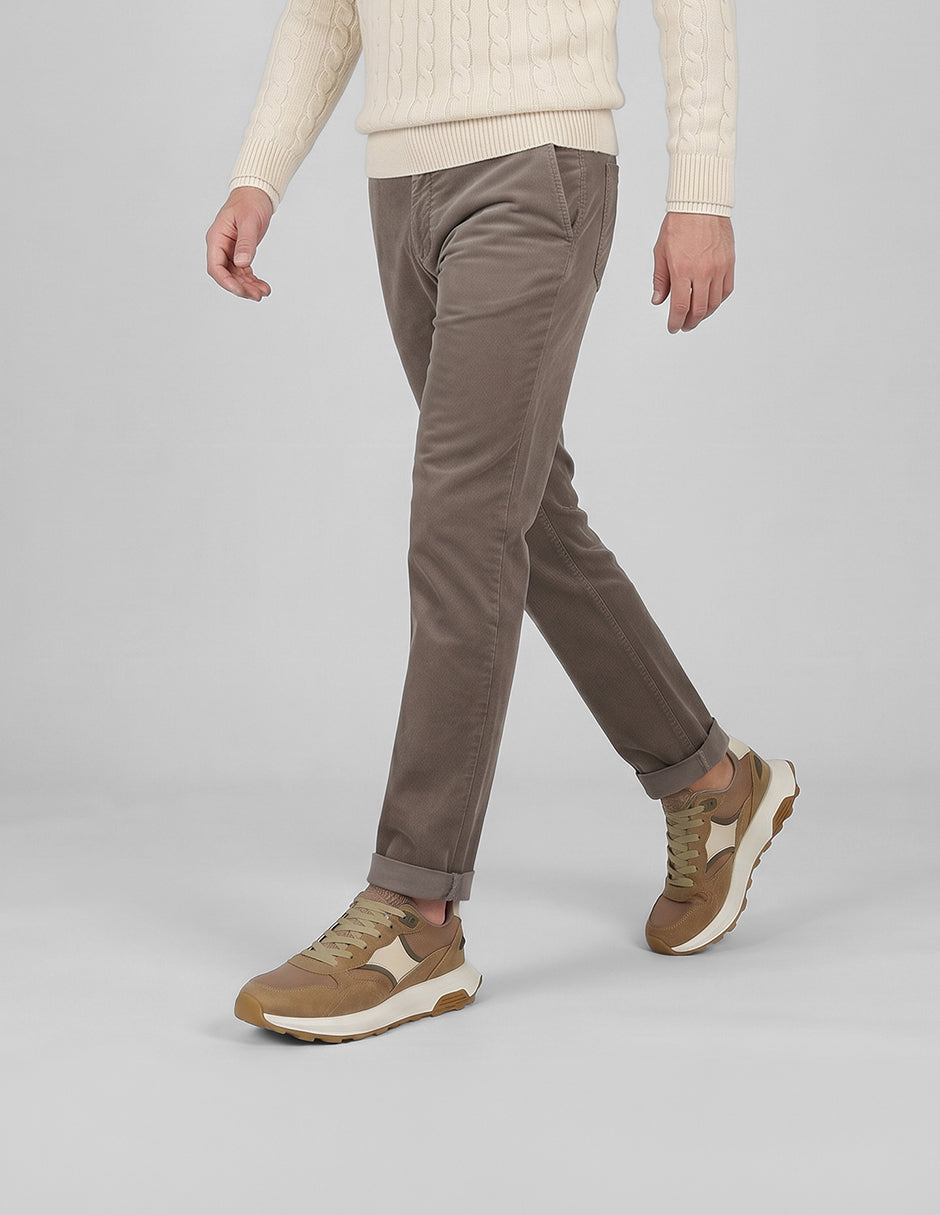 Tenis tipo deportivo Bear en Textil – Café