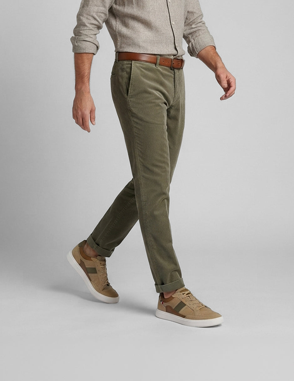 Tenis con cordones Urban en Piel vegana – Café