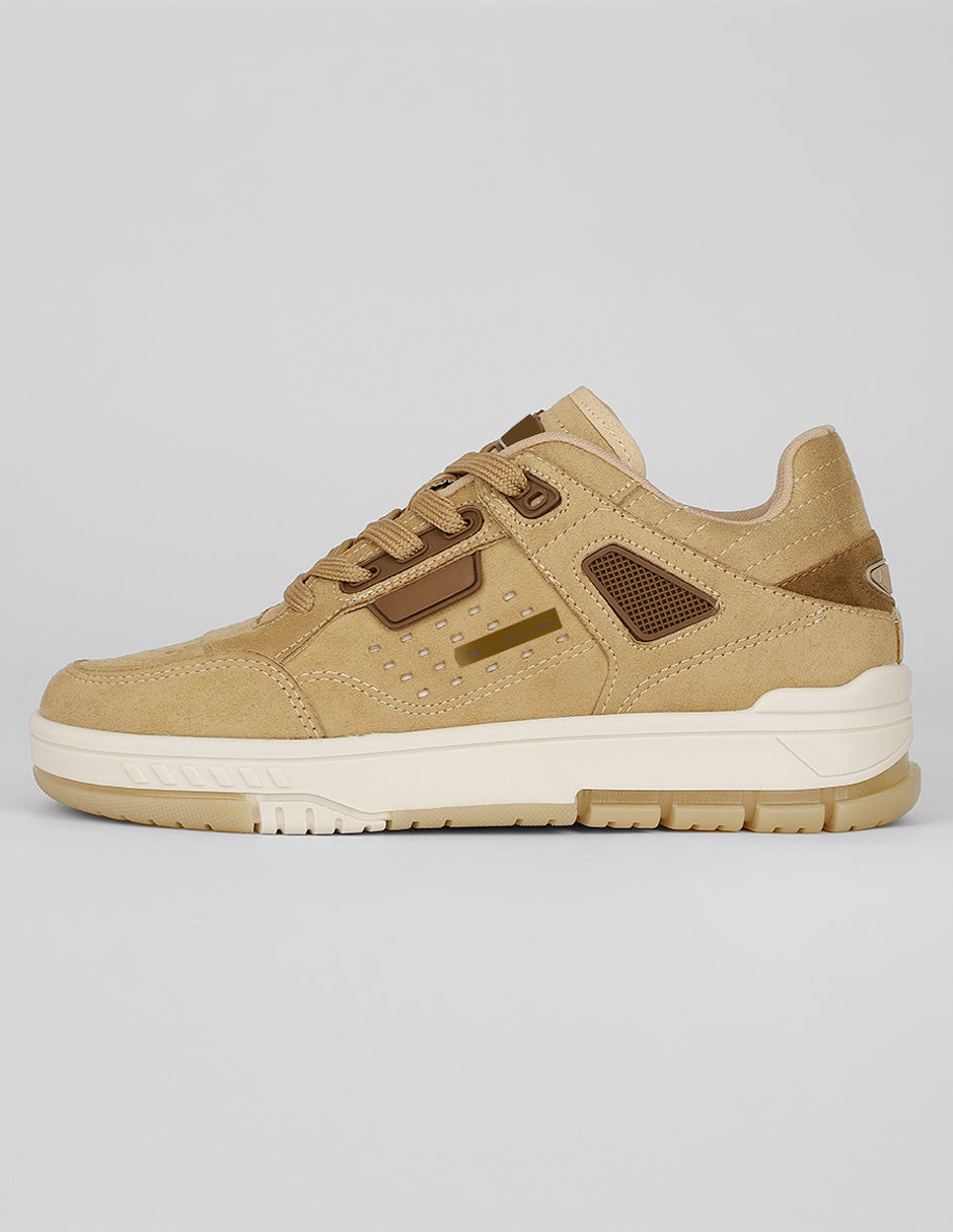 Tenis con cordones Exterior Gamuza Color Café Para Hombre De RBCOLLECTION