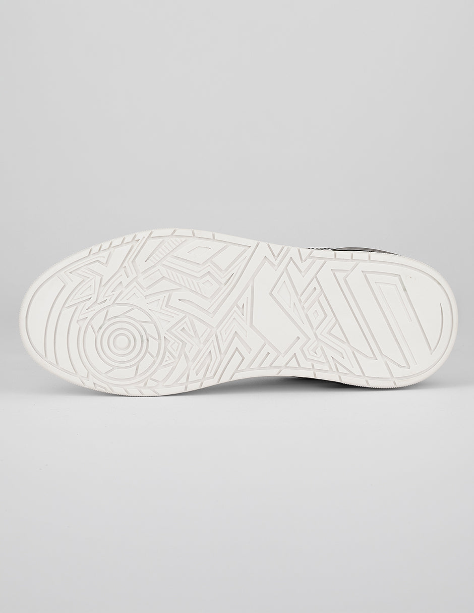 Tenis con cordones Urban en Piel vegana – Blanco