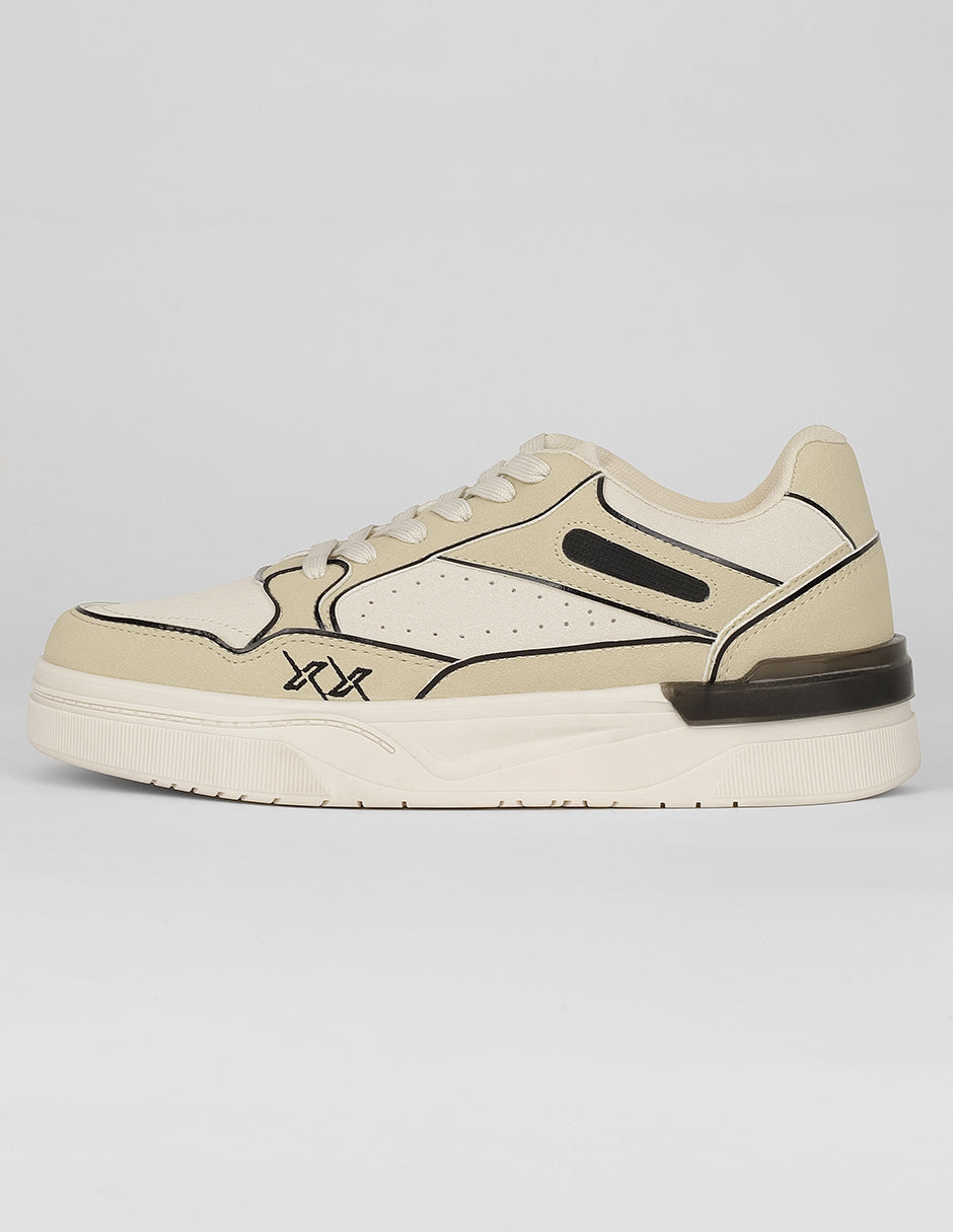 Tenis con cordones Exterior Piel vegana Color Late Para Hombre De RBCOLLECTION